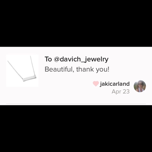 Sterling silver 925 bar necklace - Picture 6 of 6